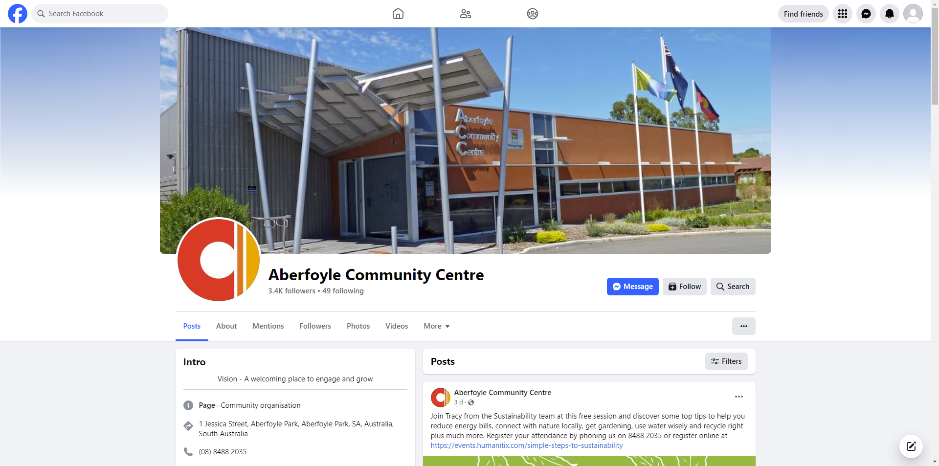 Aberfoyle Community Centre