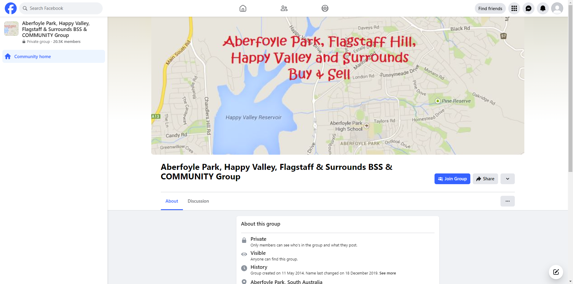 Aberfoyle Park, Flagstaff Hill, Happy Valley and Surrounds BSS & Community Group