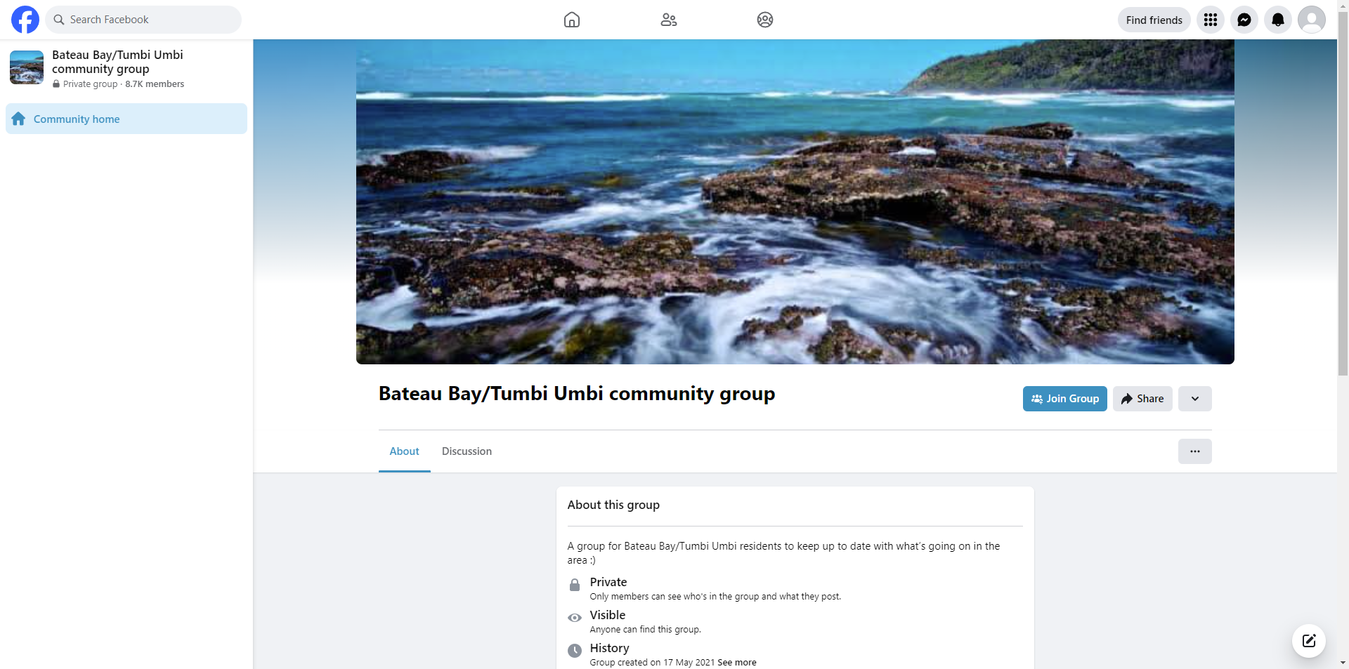 Bateau Bay/Tumbi Umbi Community Group