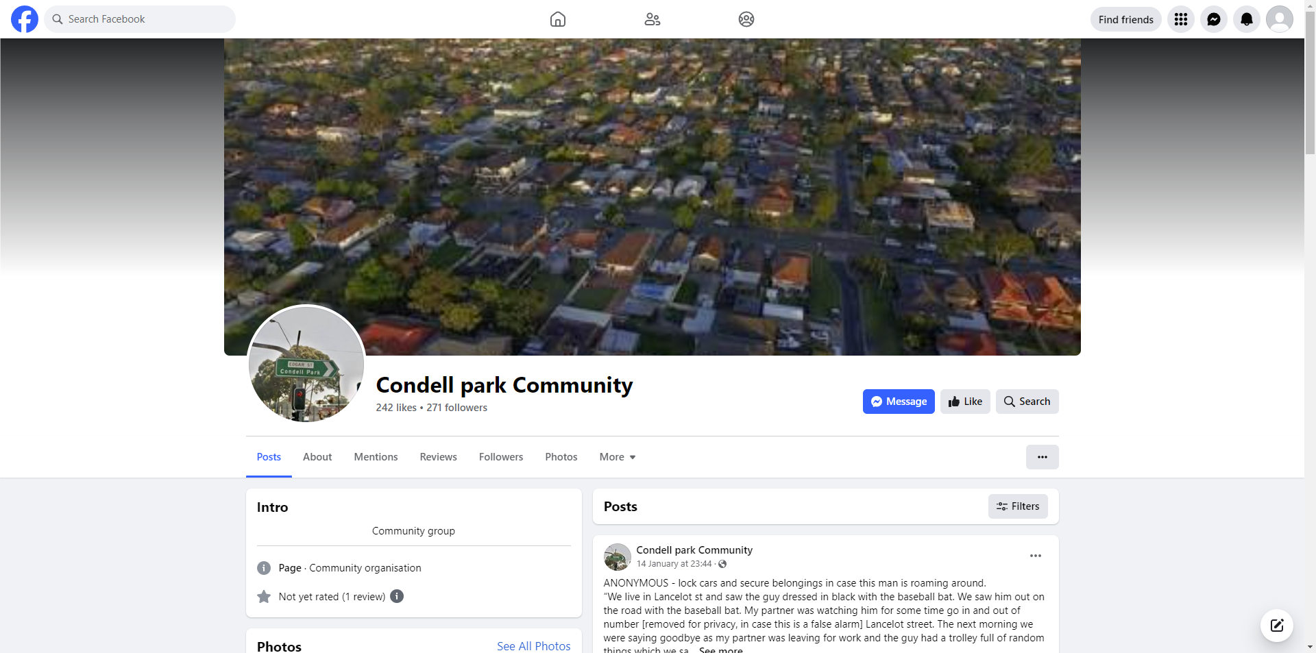 Condell Park Community