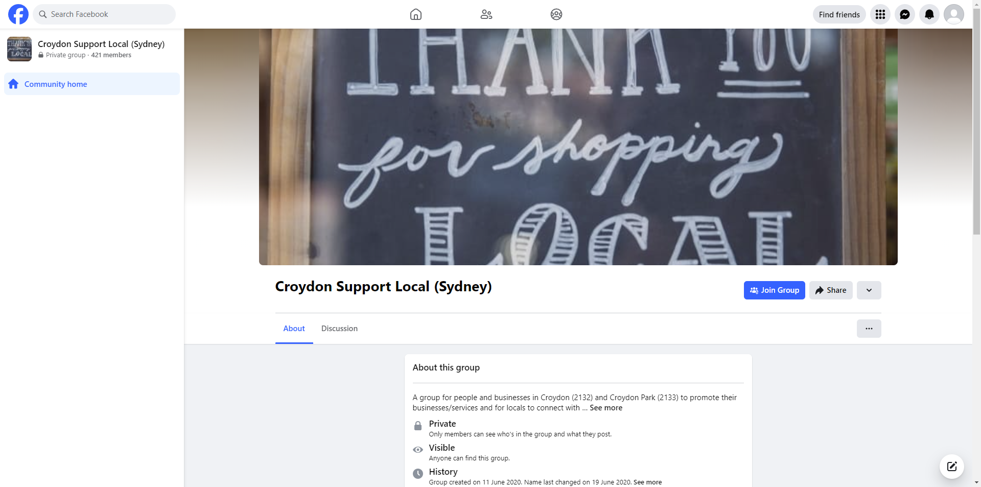 Croydon Support Local (Sydney)