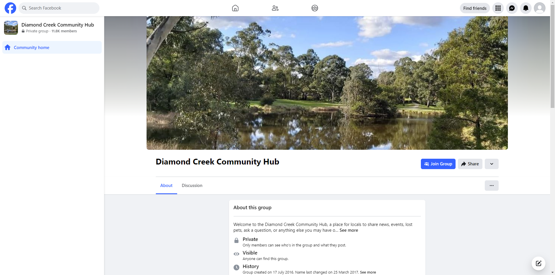 Diamond Creek Community Hub