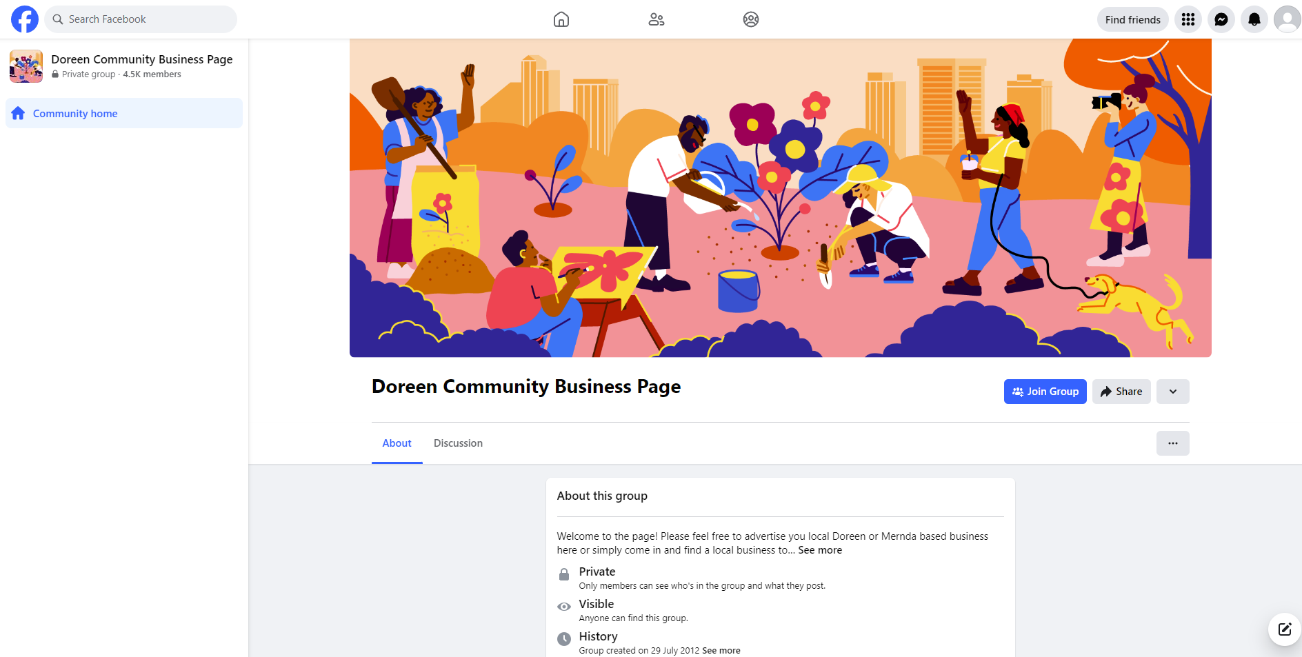 Doreen Community Business Page