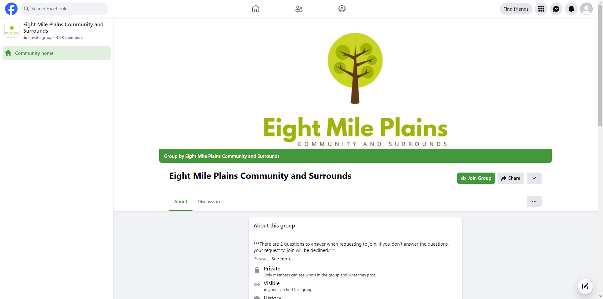 Eight Mile Plains Community and Surrounds