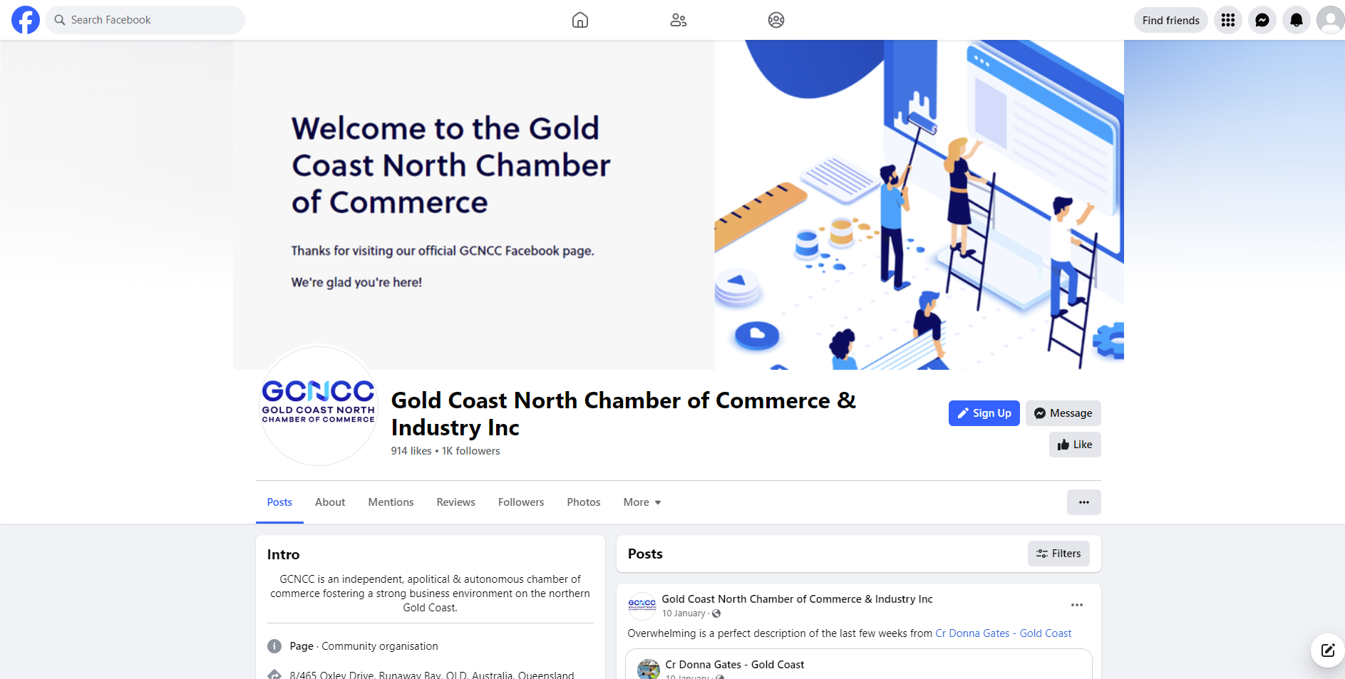 Gold Coast North Chamber of Commerce & Industry Inc