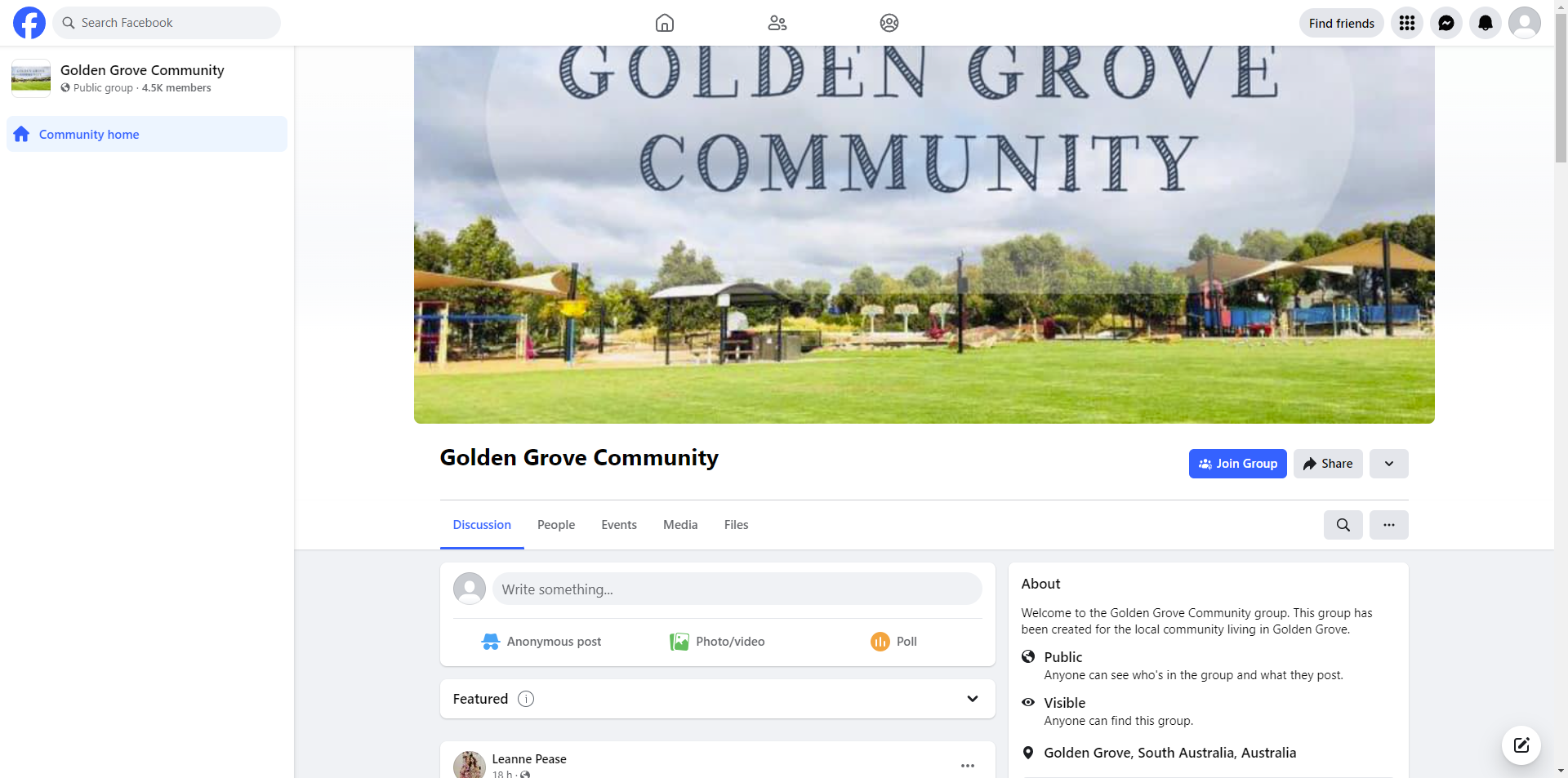 Golden Grove Community