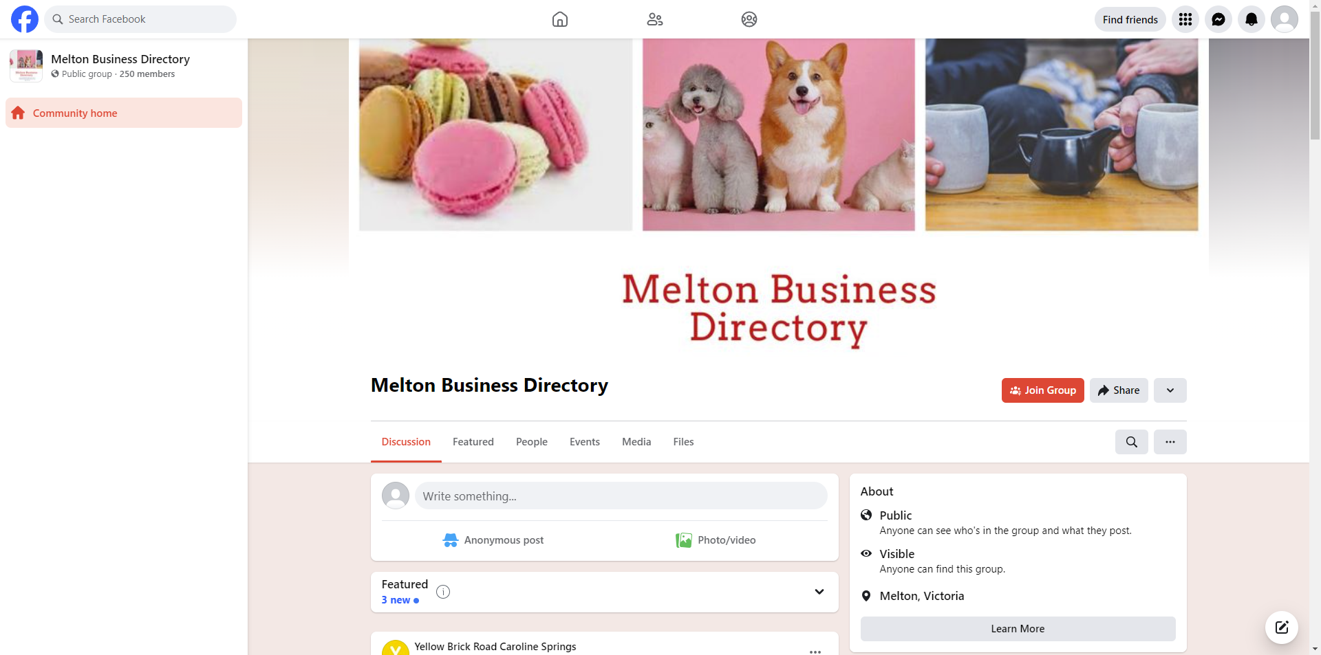 Melton Business Directory - Facebook