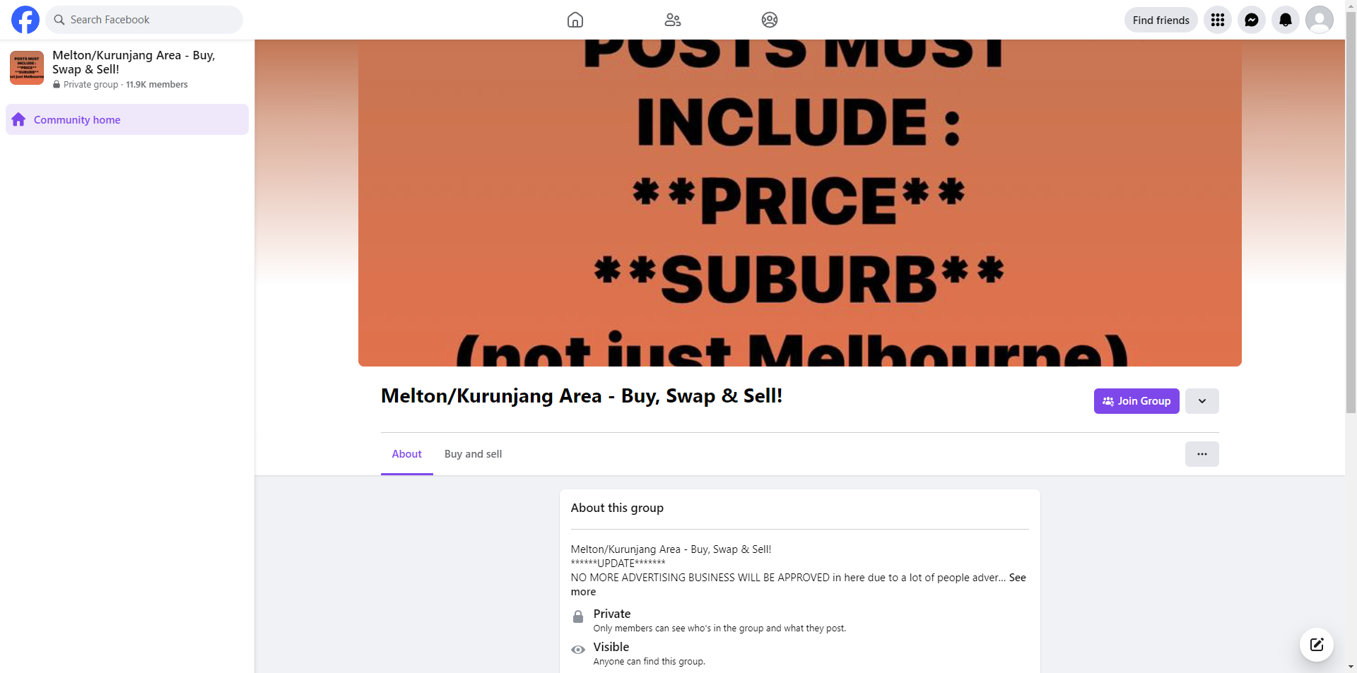 Melton/Kurunjang Area - Buy, Swap & Sell