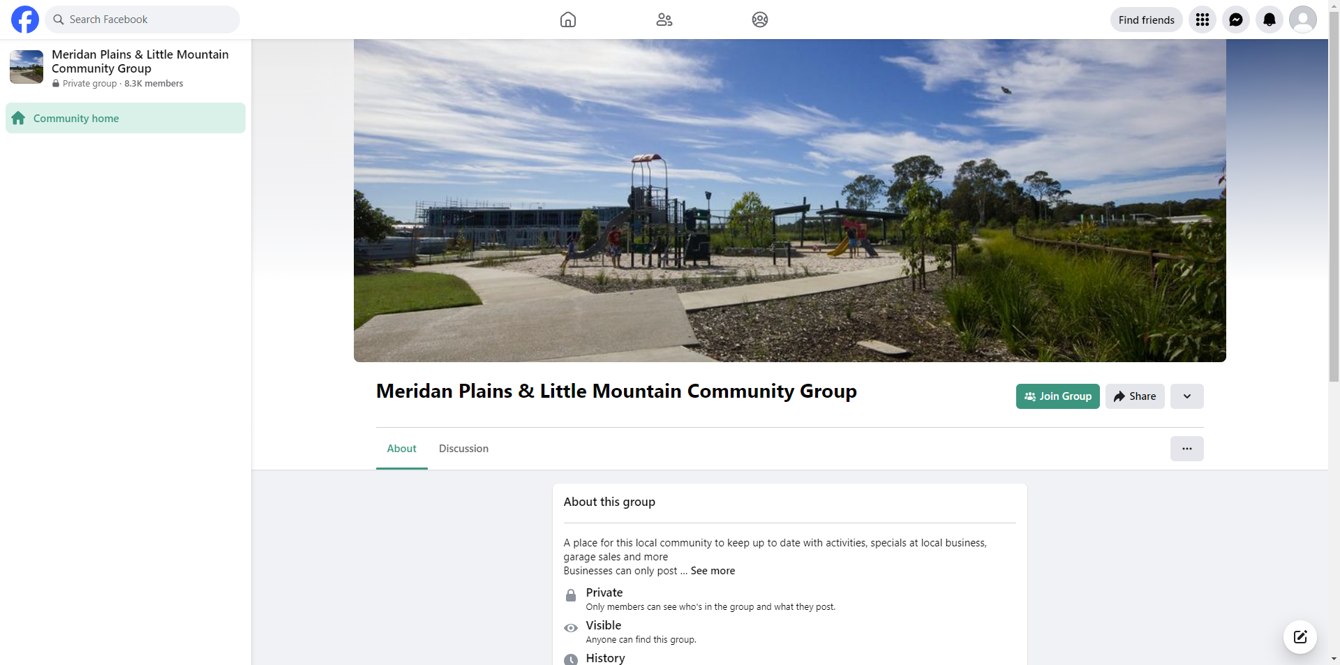 Meridan Plains & Little Mountain Community Group