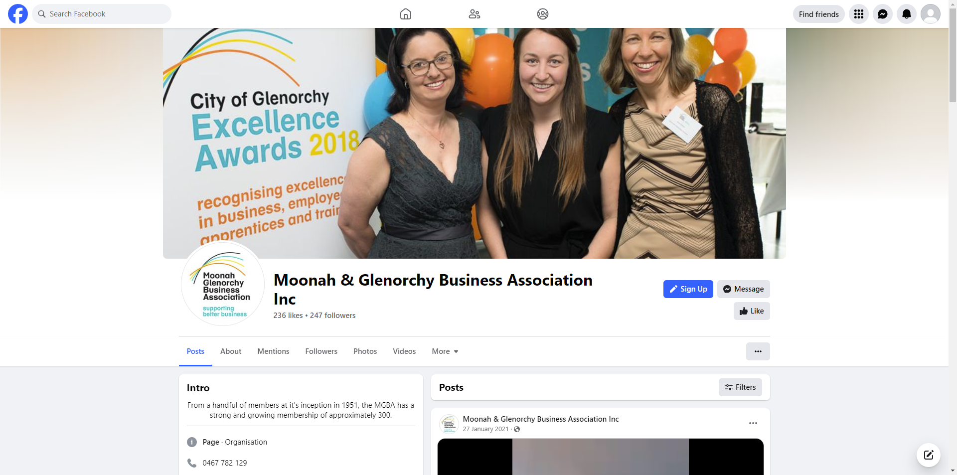 Moonah & Glenorchy Business Association Inc.