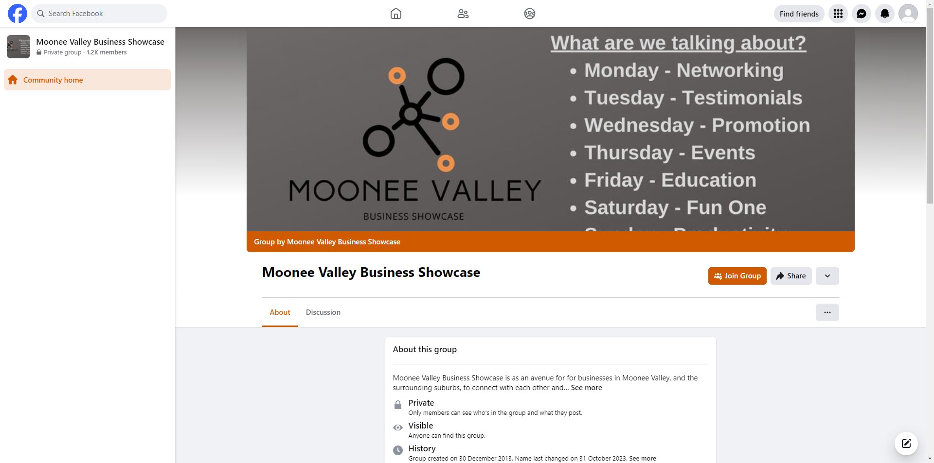 Mooney Valley Business Showcase