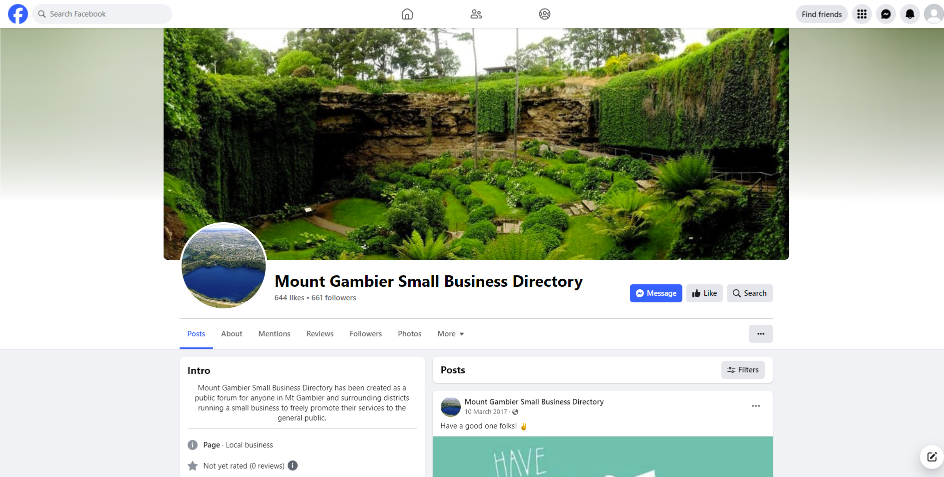 Mount Gambier Small Business Directory