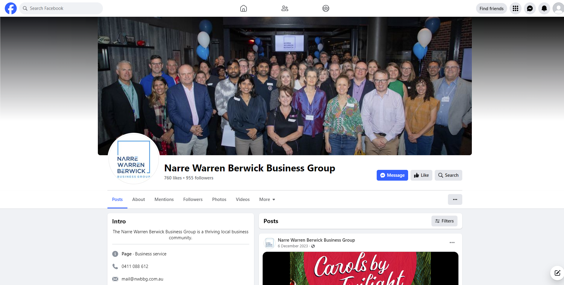 Narre Warren Berwick Business Group