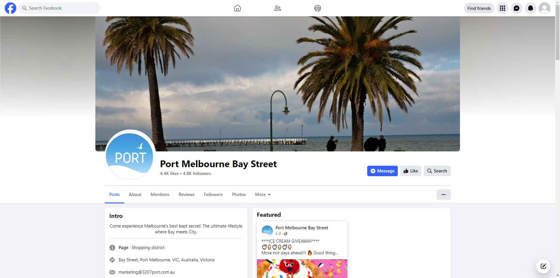 Port Melbourne Bay Street
