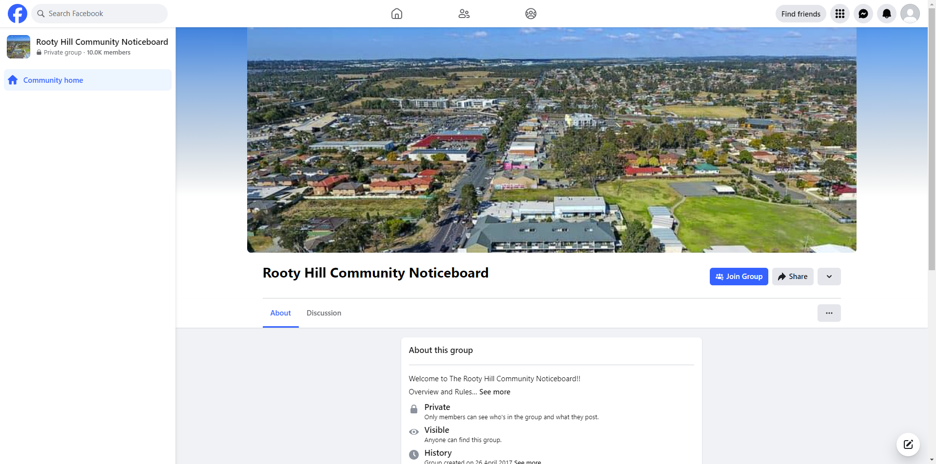 Rooty Hill Community Noticeboard
