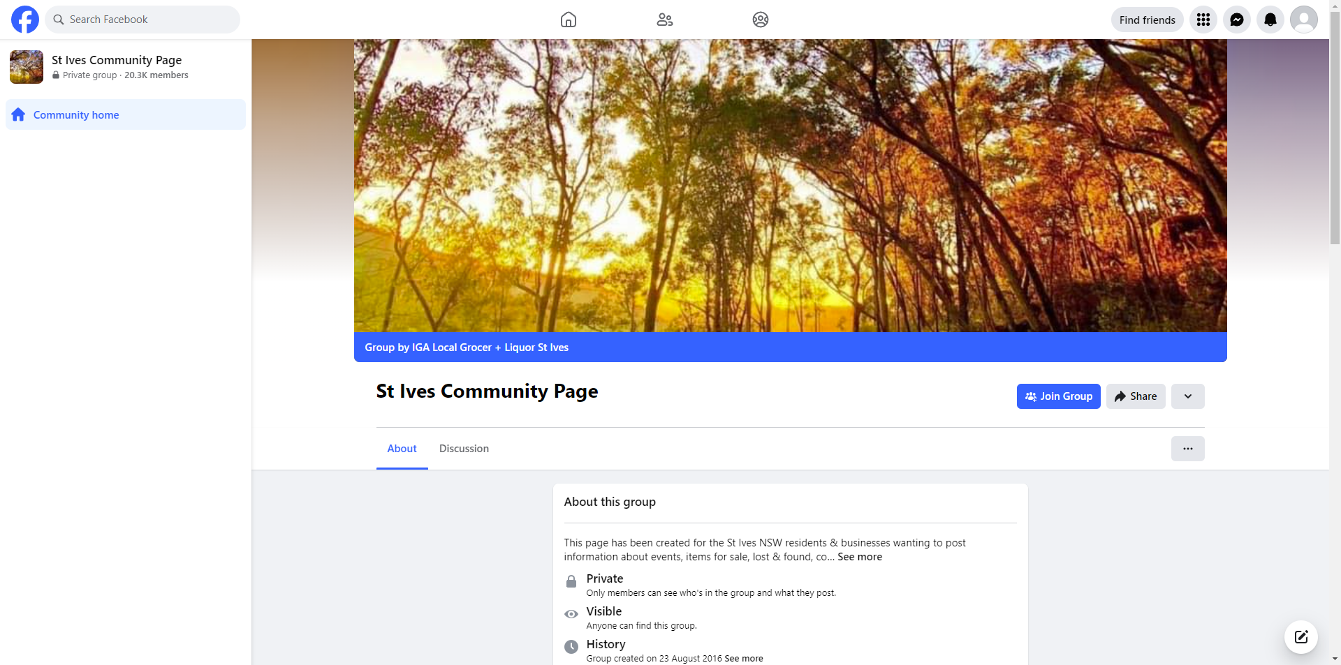 St Ives Community Page