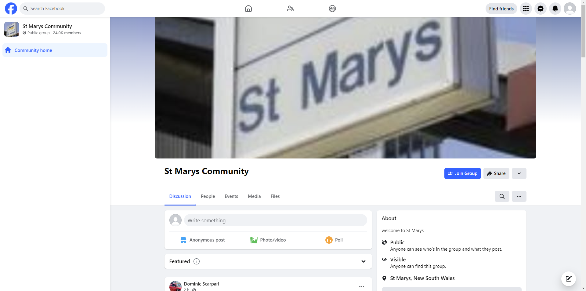 St Marys Community
