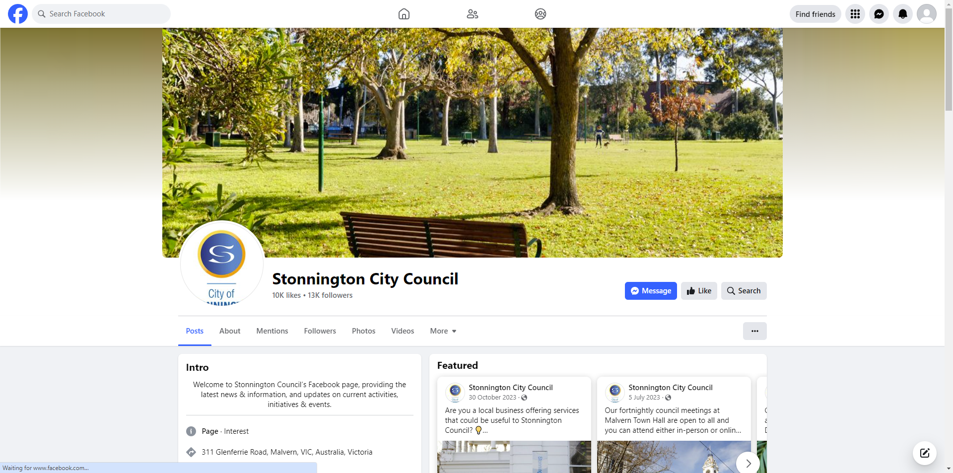 Stonnington City Council | Melbourne VIC