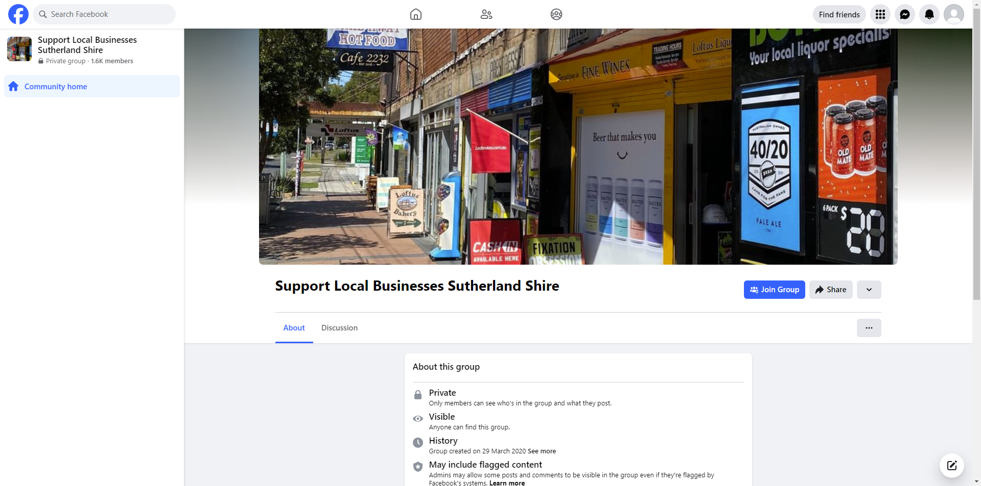 Support Local Businesses Sutherland Shire