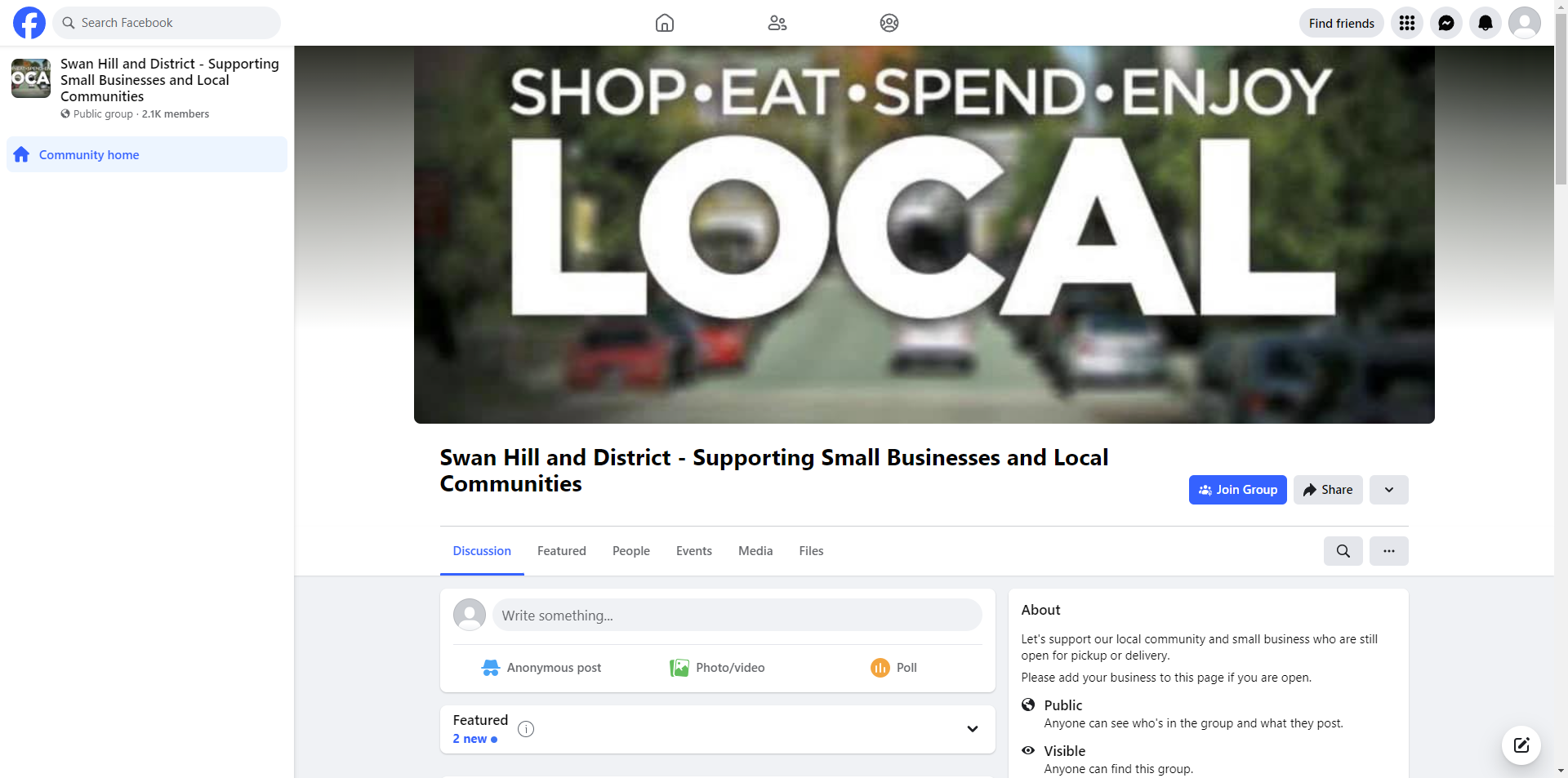 Swan Hill and District - Supporting Small Businesses and Local Communities