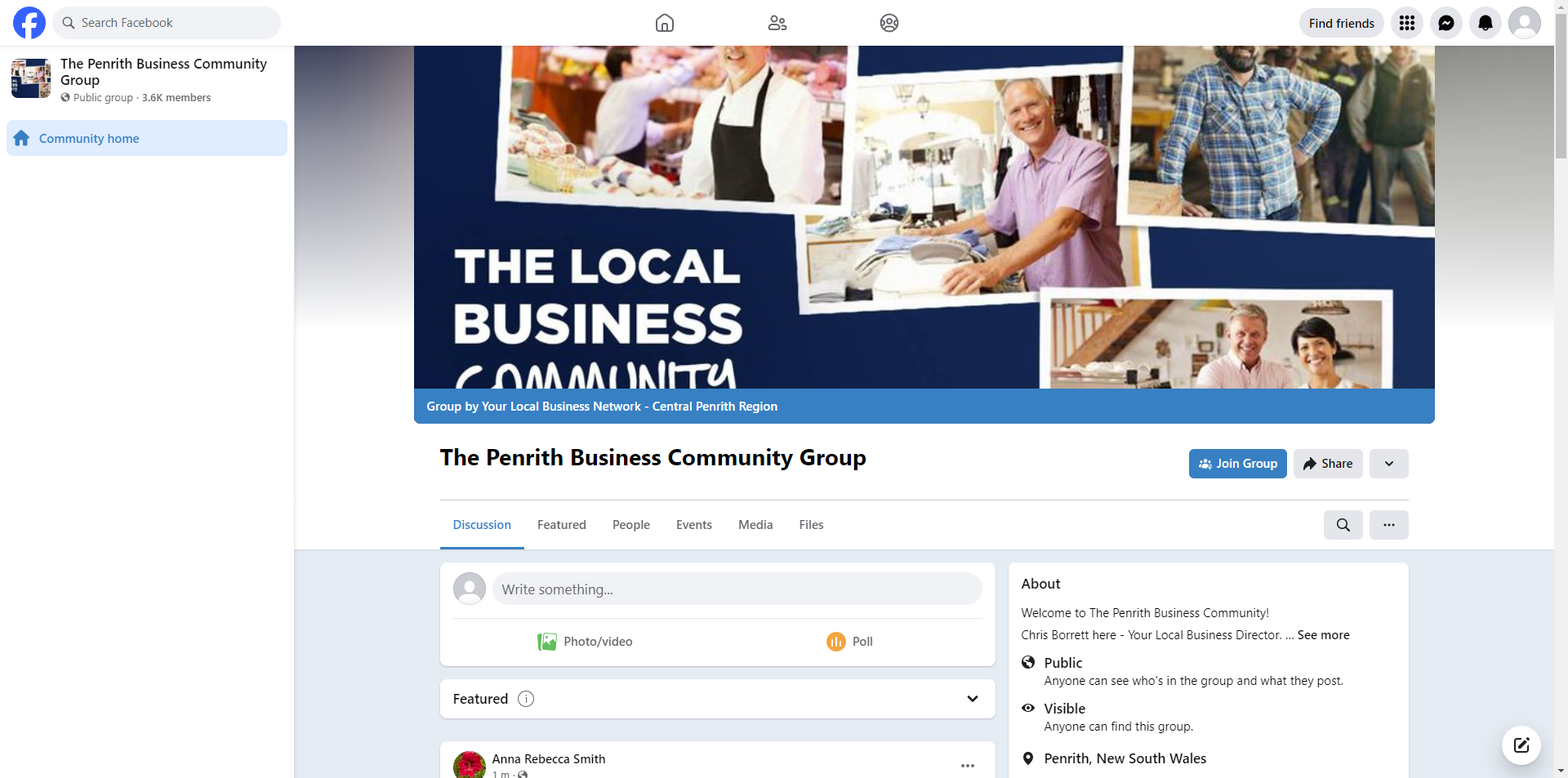 The Penrith Business Community Group