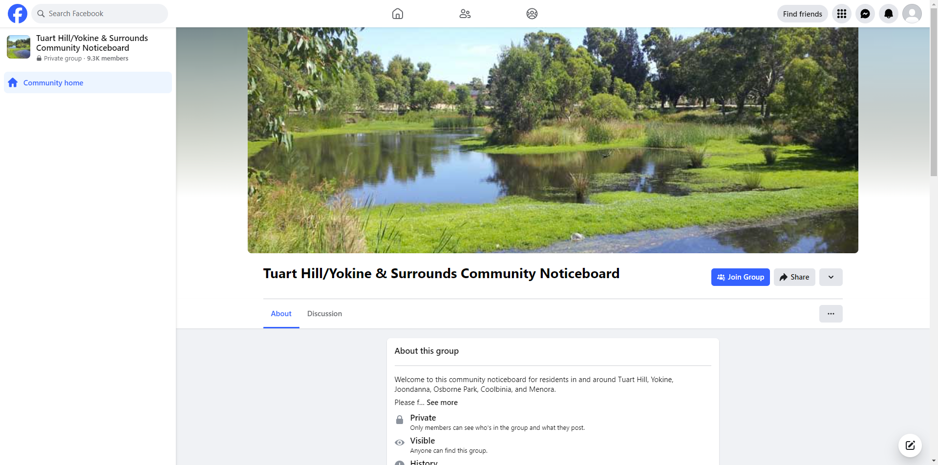 Tuart Hill/Yokine & Surrounds Community Noticeboard