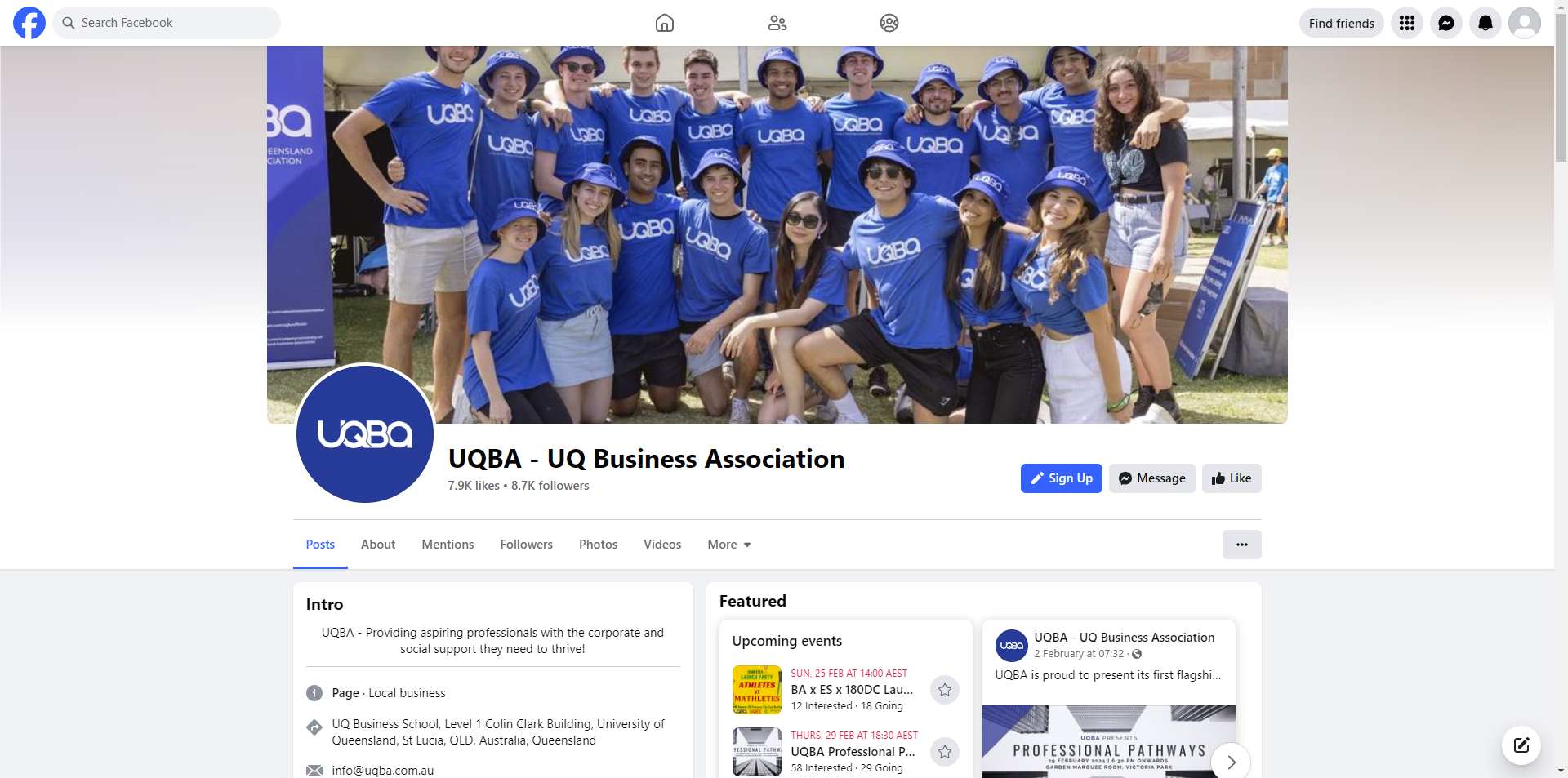 UQ Business Association