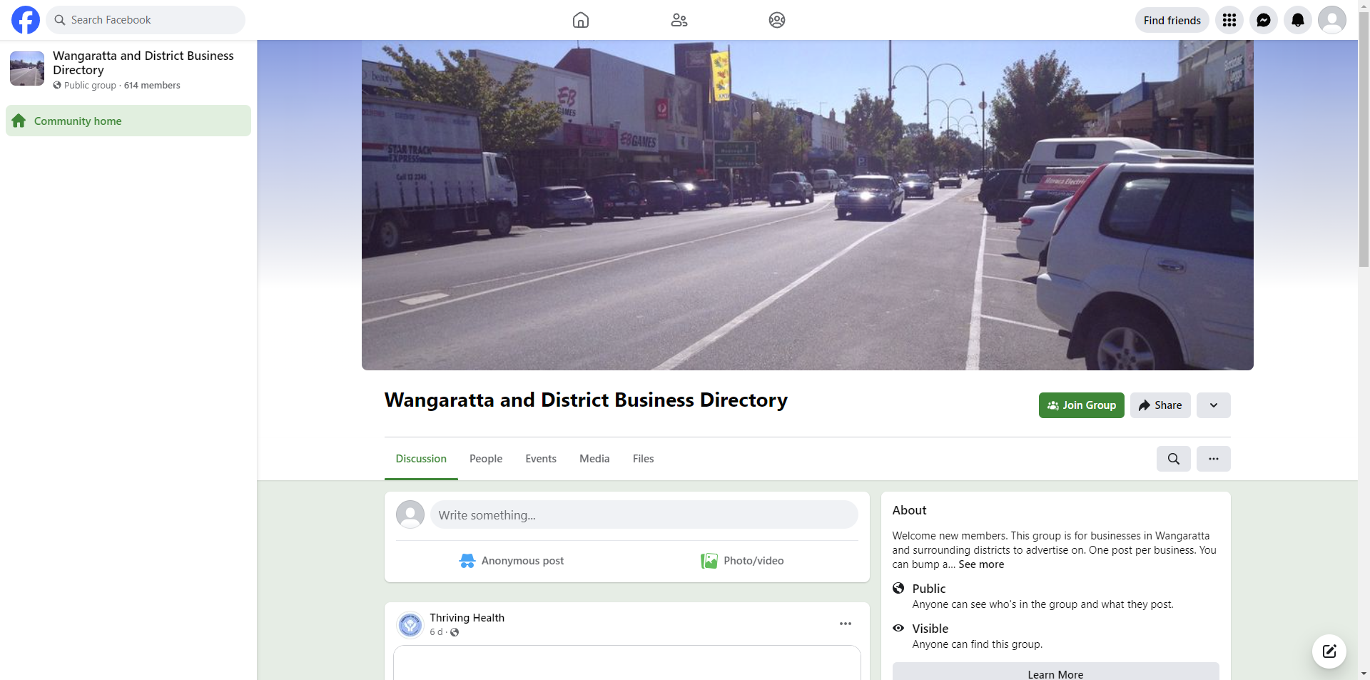 Wangaratta and District Business Directory