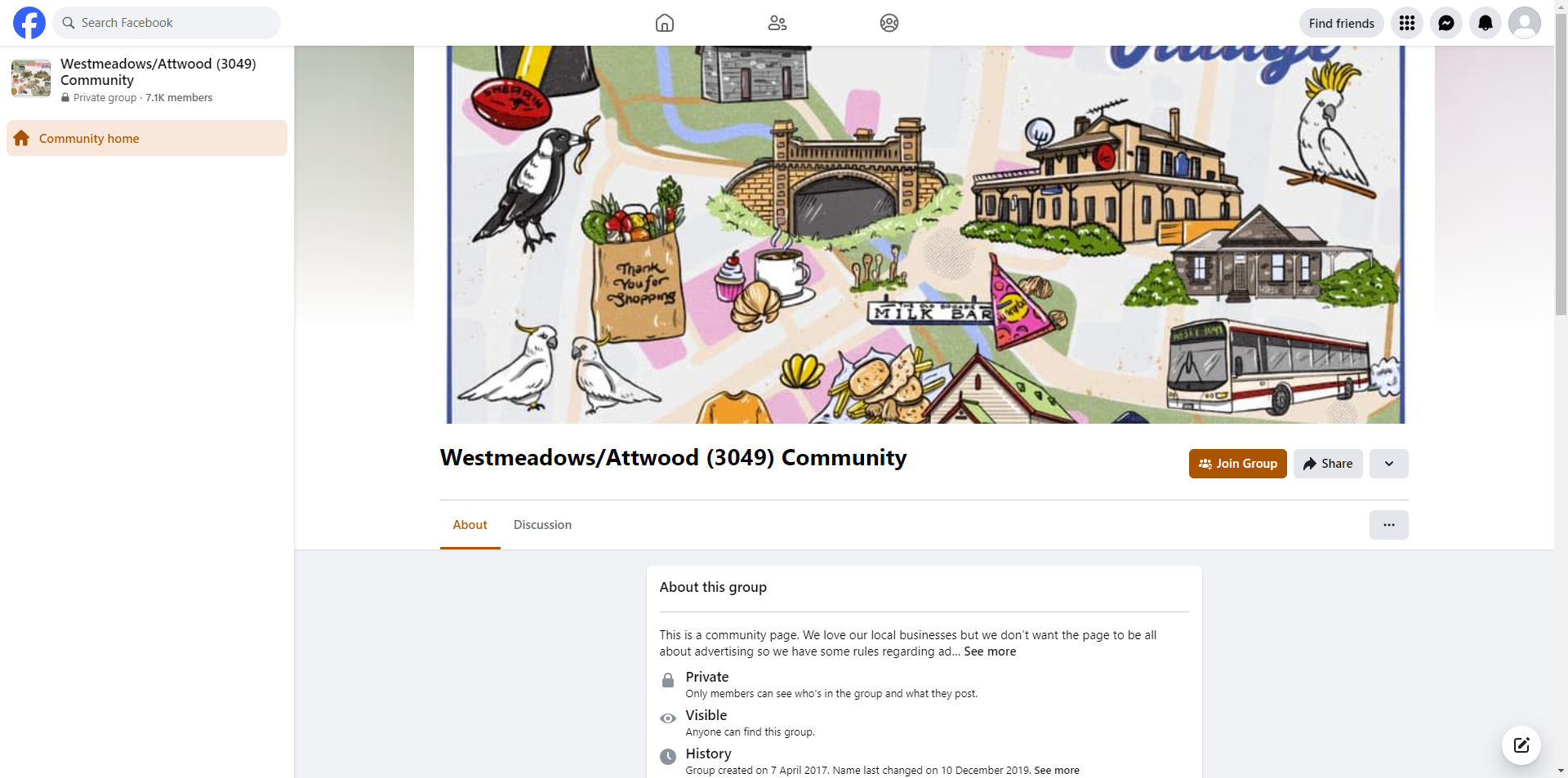 Westmeadows/Attwood (3049) Community