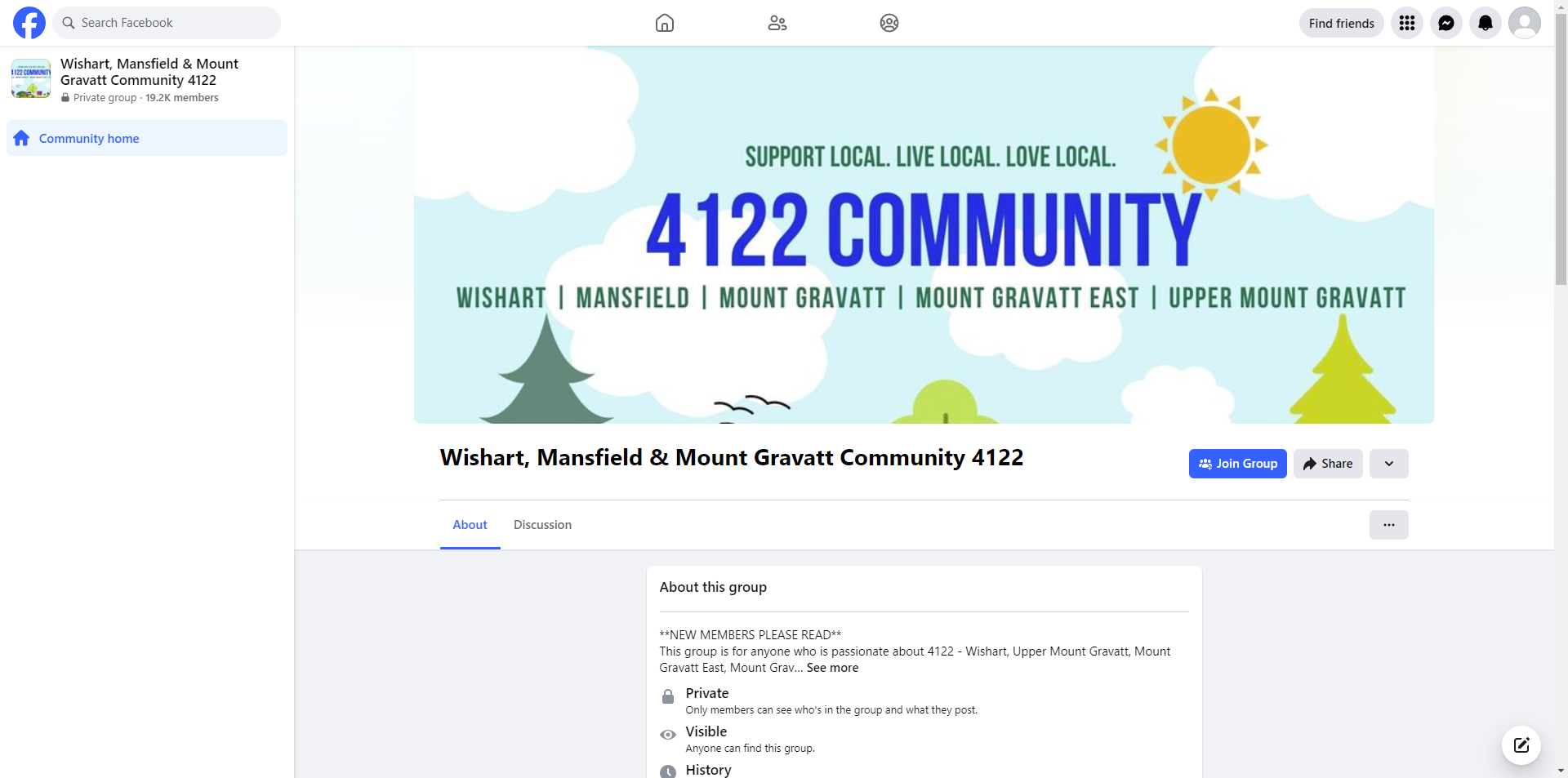 Wishart, Mansfield & Mount Gravatt Community 4122