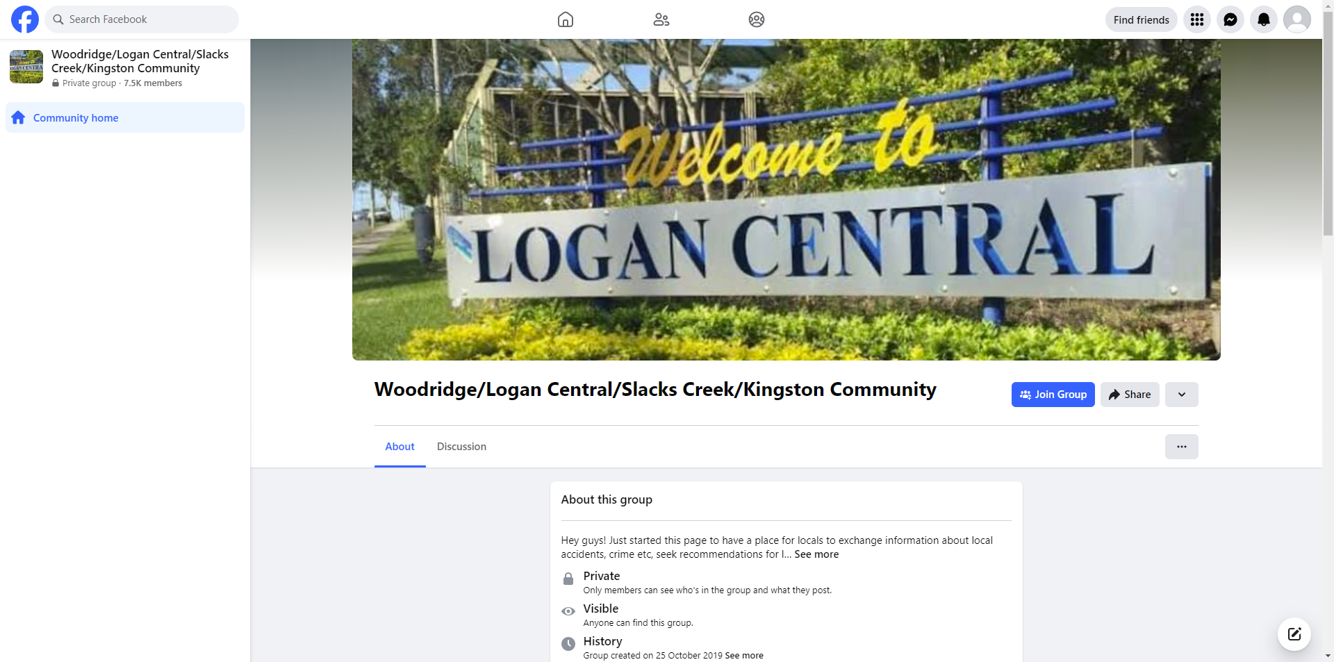 Woodridge/Logan Central/Slacks Creek/Kingston Community