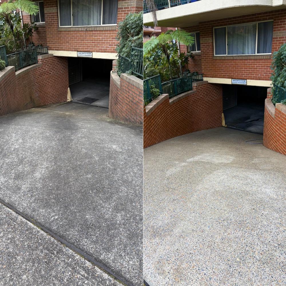 Before and After Cleaning
