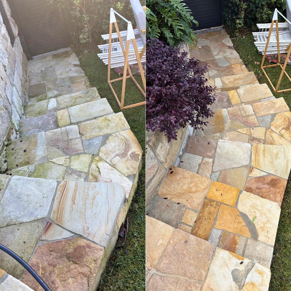 Before and After Cleaning