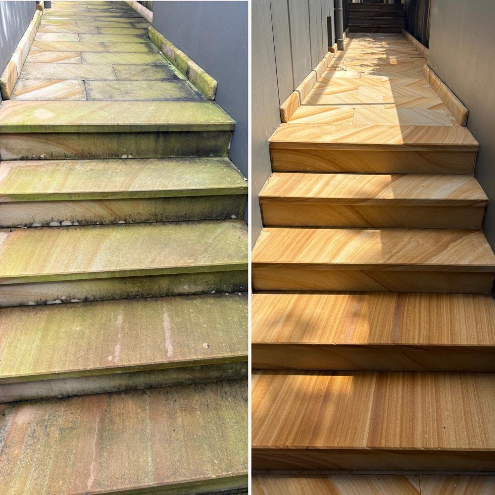 Before and After Cleaning
