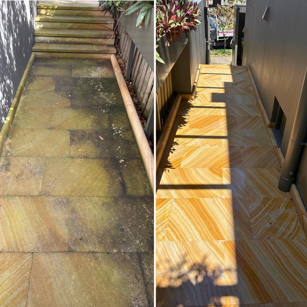 Before and After Cleaning