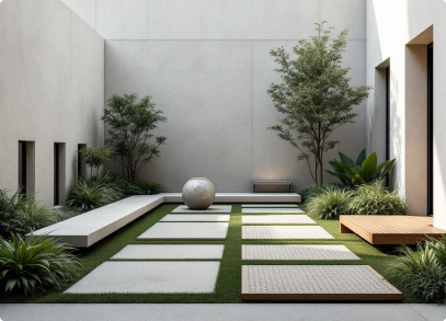 Synthetic turf installation – childcare courtyard